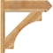 Ekena Millwork Westlake Rough Sawn Arts and Crafts Outlooker, Western Red Cedar, 8"W x 28"D x 28"H OUT08X28X28WTL03RWR - alternate 4